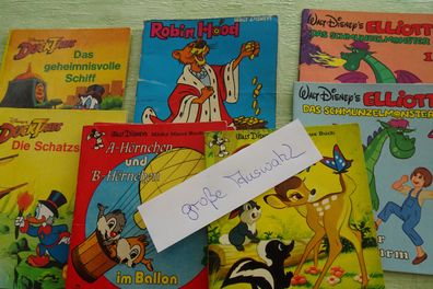 Pestalozzi Bambi A-Hörnchen B-Hörnchen Elliot Robin Hood Duck Tales Walt Disney