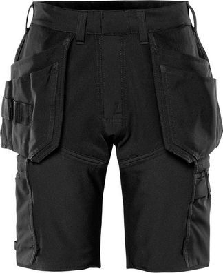 Fristads Handwerker-Stretch-Shorts 2598 LWS Schwarz