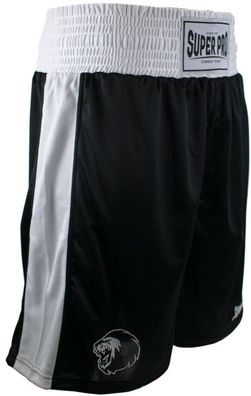 Super Pro Combat Gear Club Boxing Short Schwarz/Weiß