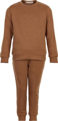 Minymo Kinder Trainingsanzug Sweat Set (2-teilig) Chipmunk