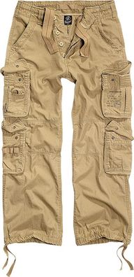 Brandit Hose Pure Vintage Trouser in Beige