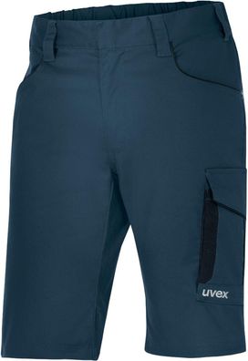 Uvex Arbeitshose, Bermuda Shorts SuXXeed Industry Blau, Nachtblau