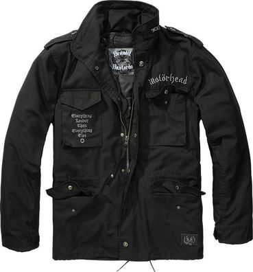 Brandit Men Jacke Motörhead M65 Jacket Black