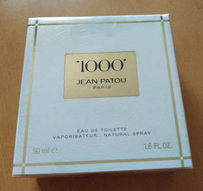 Jean Patou 1000 Eau de Toilette 50ml EDT Women