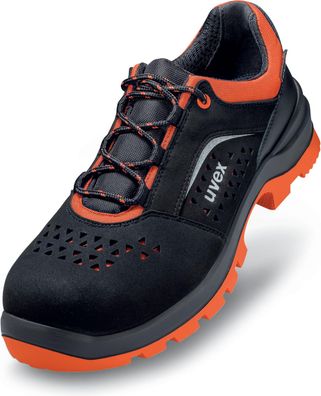 Uvex 2 Xenova® Halbschuhe S1 95058 Schwarz, Rot (95058)