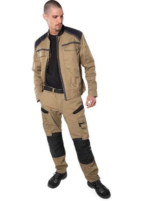 Fristads Hose 2555 STFP Khaki/Schwarz