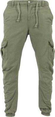 Urban Classics Kinder Hose Boys Cargo Jogging Pants Olive