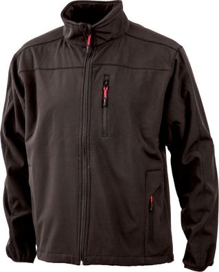 Albatros Jacke Kepler Softshelljacke Schwarz