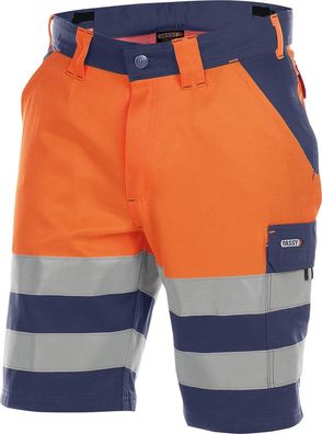 Dassy Warnschutz-Shorts Venna PESCO61 Dunkelblau/Neonorange