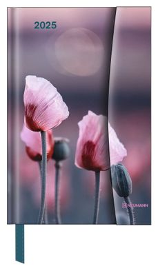 Flowers Magneto Diary 2025 - Buchkalender 2025