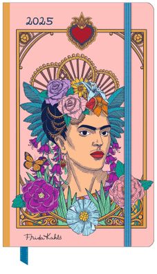 Kalender 2025 -Buchkalender Frida Kahlo 2025- 13 x 21cm