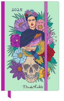 Frida Kahlo Buchkalender 2025 - Buchkalender 2025