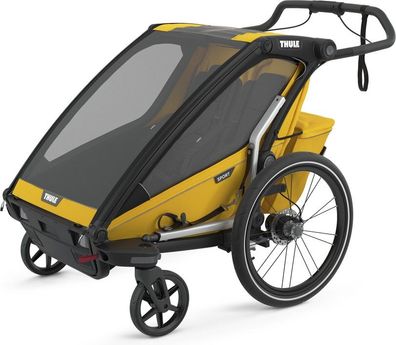 Thule Fahrradanhänger Zweisitzer Chariot Sport 2 Spectra Gelb