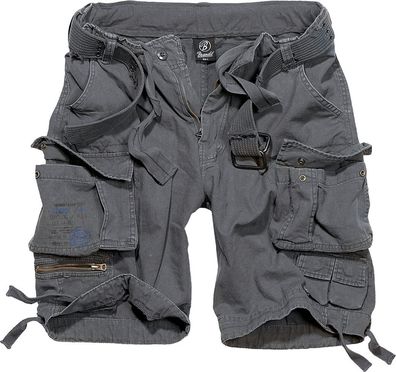 Brandit Shorts Savage Vintage in Anthracite