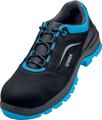 Uvex 2 Xenova® Halbschuhe S2 95578 Schwarz, Blau (95578)