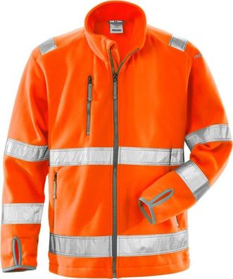 Fristads Warnschutz-Jacke High Vis Fleecejacke Kl. 3 4400 FE Warnschutz-Orange