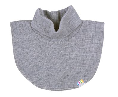 Joha Kinder Halstuch Polo Neck Basic Light Grey Melange