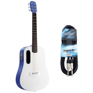 Lava Music Gitarre ME Play 36 Zoll Deep Blue mit Kabel