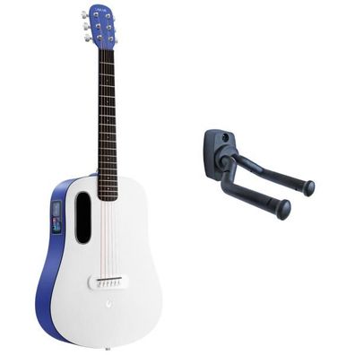 Lava Music Gitarre ME Play 36 Zoll Deep Blue mit Wandhalterung