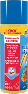 Sera PH/KH minus 100ml zur senkung des PH Wertes