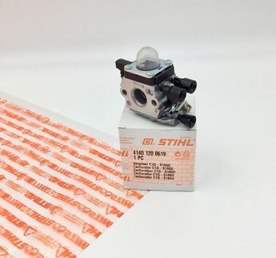 Original STIHL Vergaser C1Q-S186D FS38 FS45 FS46 FS55 HL45 KM55 FC55, 41401200619