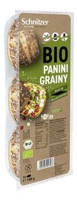 Schnitzer Glutenfreiheit 3x Bio Panini Grainy 188g