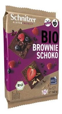 Schnitzer Glutenfreiheit 6x Bio Brownie Schoko 140g