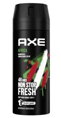 Axe Africa Deodorant 150 ml - Frischer Duft Herrendeo