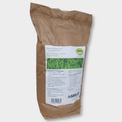 Sira Plus Rasen-Reparatur-Set Zierrasen 10 kg Rasensamen Saat Grassamen