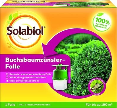 Solabio Buchsbaumzünzler Falle mit Lockstoff