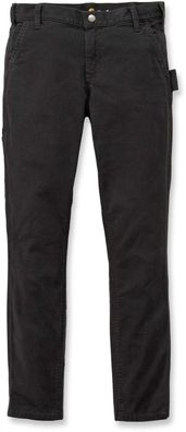 Carhartt Damen Hose Slim-Fit Crawford Pant Black