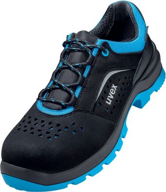 Uvex 2 Xenova® Halbschuhe S1 95548 Schwarz, Blau (95548)