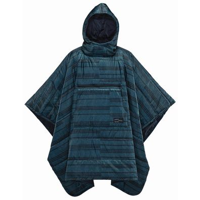 Therm-a-Rest - Honcho Poncho - blau Print – Poncho