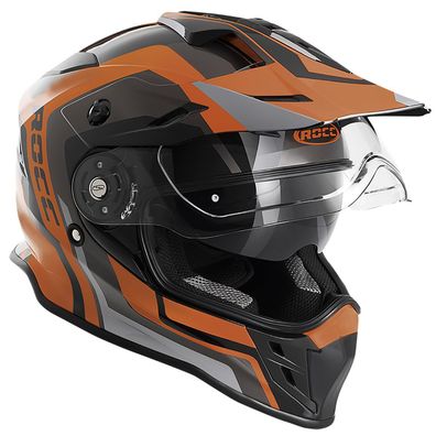 Rocc 782 Endurohelm Schwarz/Neonorange