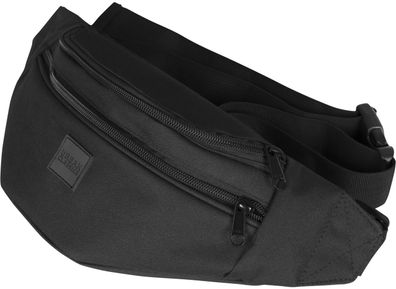 Urban Classics Tasche Double-Zip Shoulder Bag Black