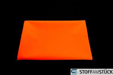 Stoff Polyester Leinwand neon orange wasserabweisend outdoor reißfest