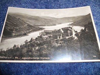 4754 Ansichtskarte - Bacharach - Jugendherberge Stahleck