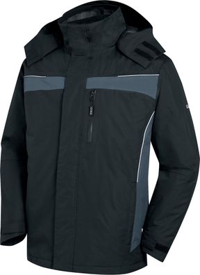 Uvex Wetterjacke Perfect Schwarz, Grau (98378)