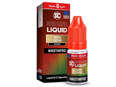 SC - Red Line - White Coffee - Nikotinsalz Liquid