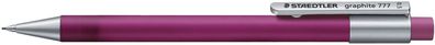 Staedtler® 777 05-61 Druckbleistift graphite 777 - 0,5 mm, B, magenta transparent