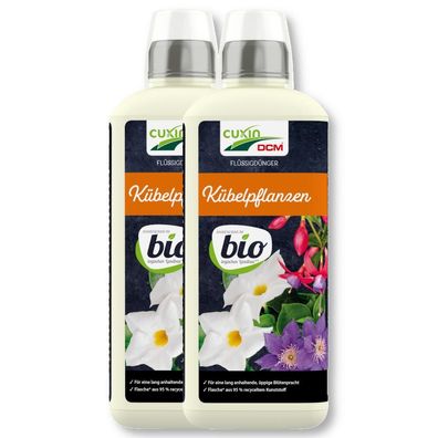 Cuxin Flüssigdünger Kübelpflanzen Bio 1,6 l Pflanzendünger Balkondünger Blumen