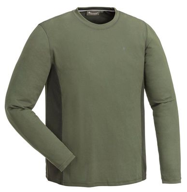 Pinewood 5405 Insectsafe Langarm Shirt Grün/D. Grün (104)