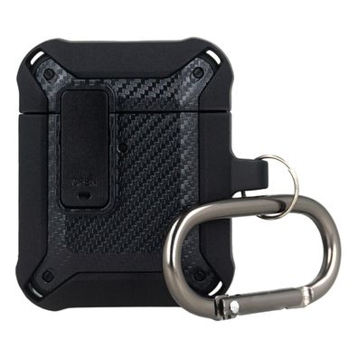 Kopfhörerhülle Nitro Etui kompatibel mit AirPods 3 aus TPU mit einem Karabiner