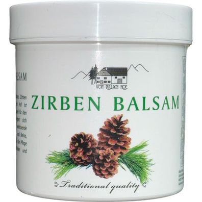 3x250 ml Zirbenbalsam Körpercreme Pullach Hof Massagebalsam