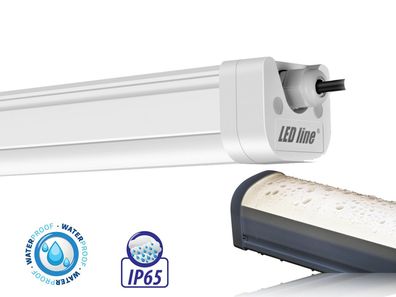 60cm LED 20W Feuchtraumleuchte IP65 2000lm Wanneleuchte Außen und Innen