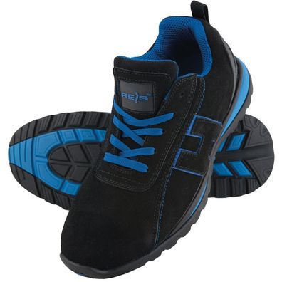 P24® Arbeitsschuhe Sicherheitsschuhe Halbschuhe SB mit Stahlkappe, blau