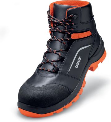 Uvex 2 Xenova® Stiefel S3 95072 Schwarz, Rot (95072)