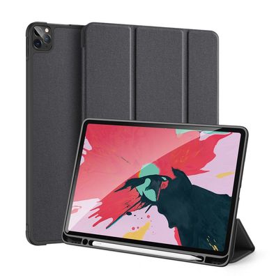DUX DUCIS Buch Tasche Hartschale mit Smart Sleep Standfunktion kompatibel mit