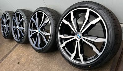 4x Original BMW X1 F48 20 Zoll Somerräder Y Speiche M716 8008622 Runflat DOT22 NEU