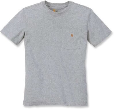 Carhartt Damen Female Shirt Workw Pocket S/S T-Shirt Heather Grey